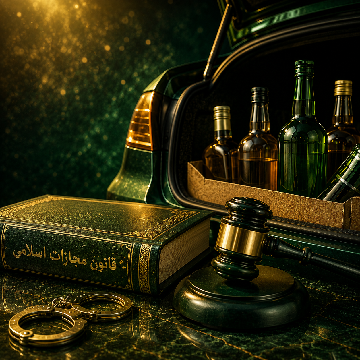 مجازات حمل مشروبات الکلی